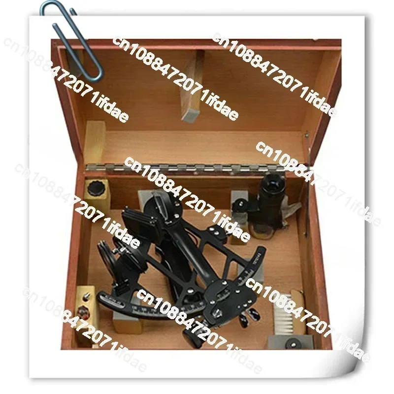 Marine Sextant GLH130-40 Copper  Navigational Navigator with Light 370331, Measuring Range :-5°-130°