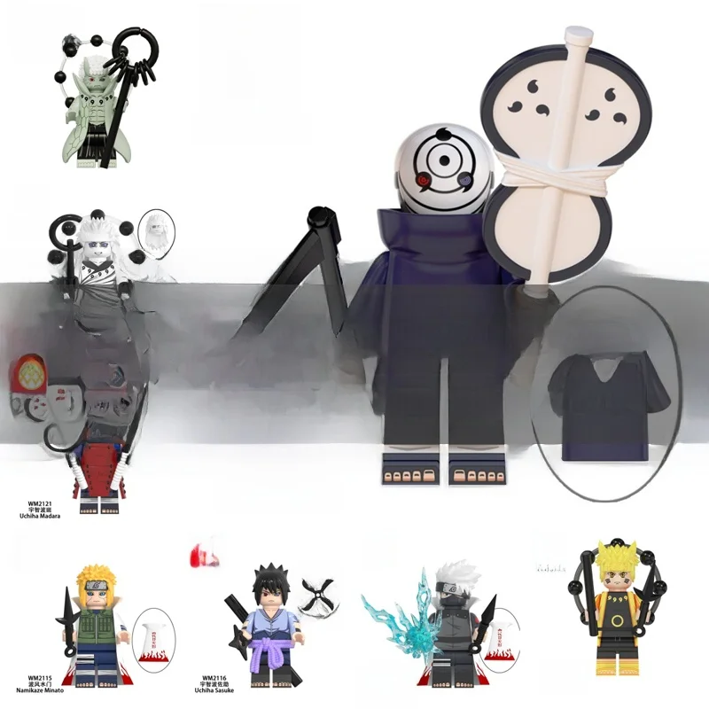 Bloques de Construcción de Juguete de Terceros, Figura de  Uzui y Sasuke Susano, Juguete de Ensamblaje para Adultos,...