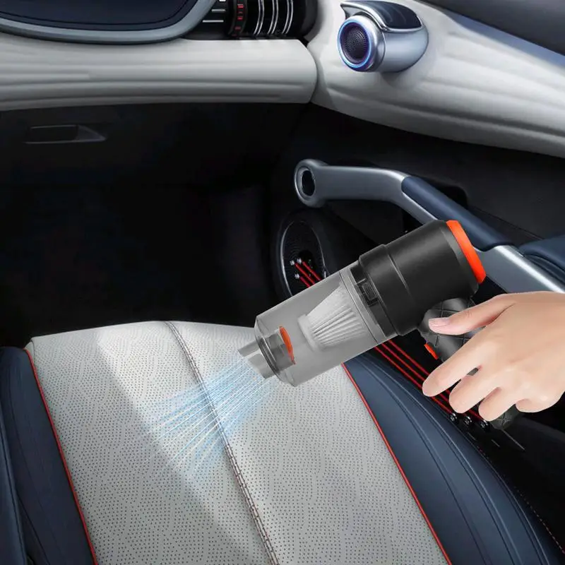 Vacuum For Car Handheld Vacuum Cordless 4500PA High Power Cordless Vacuum Cleaner Strong Suction For Car Vehicle Home Offices