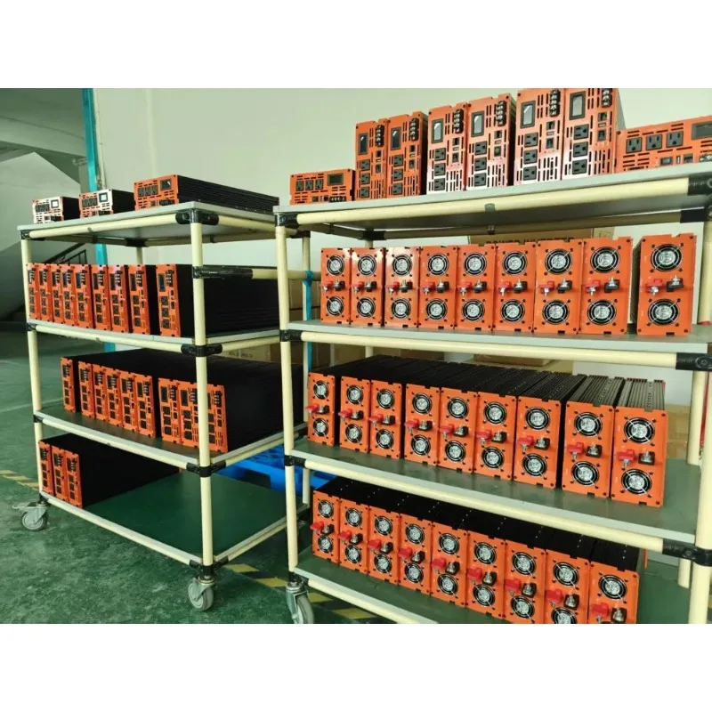 4kW Pure Sine Wave Solar Inverter, 4000W Outdoor Mobile Vehicle-Mounted Inverter, 12V/24V/48V Power Converter