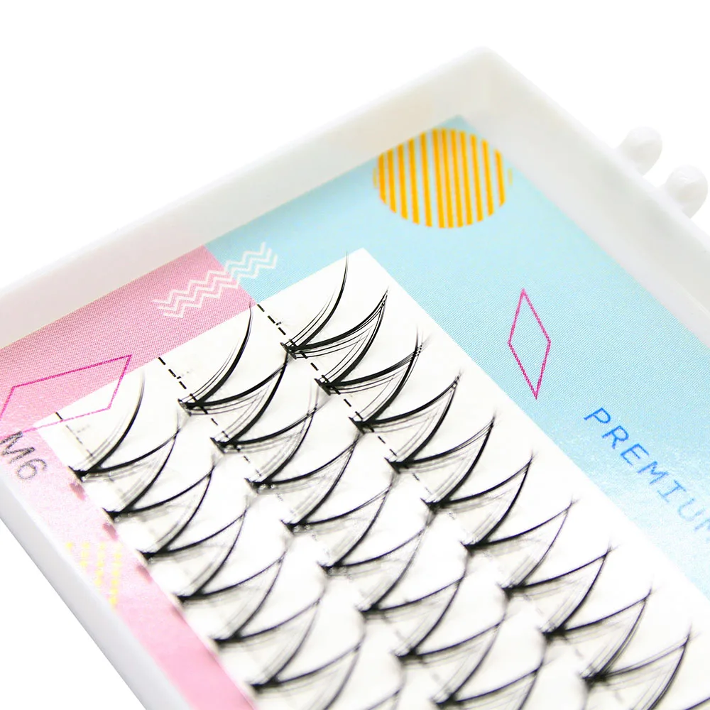 MUYD V Shape Pre-Fans Lashes Soft Individual Eyelash Extension Volume Lash Extension Premium Natural Individual Lashes Mink