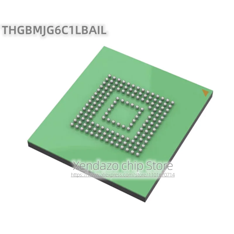 Paquete de chip de memoria Original, THGBMJG6C1LBAIL BGA153, 2 unidades por lote