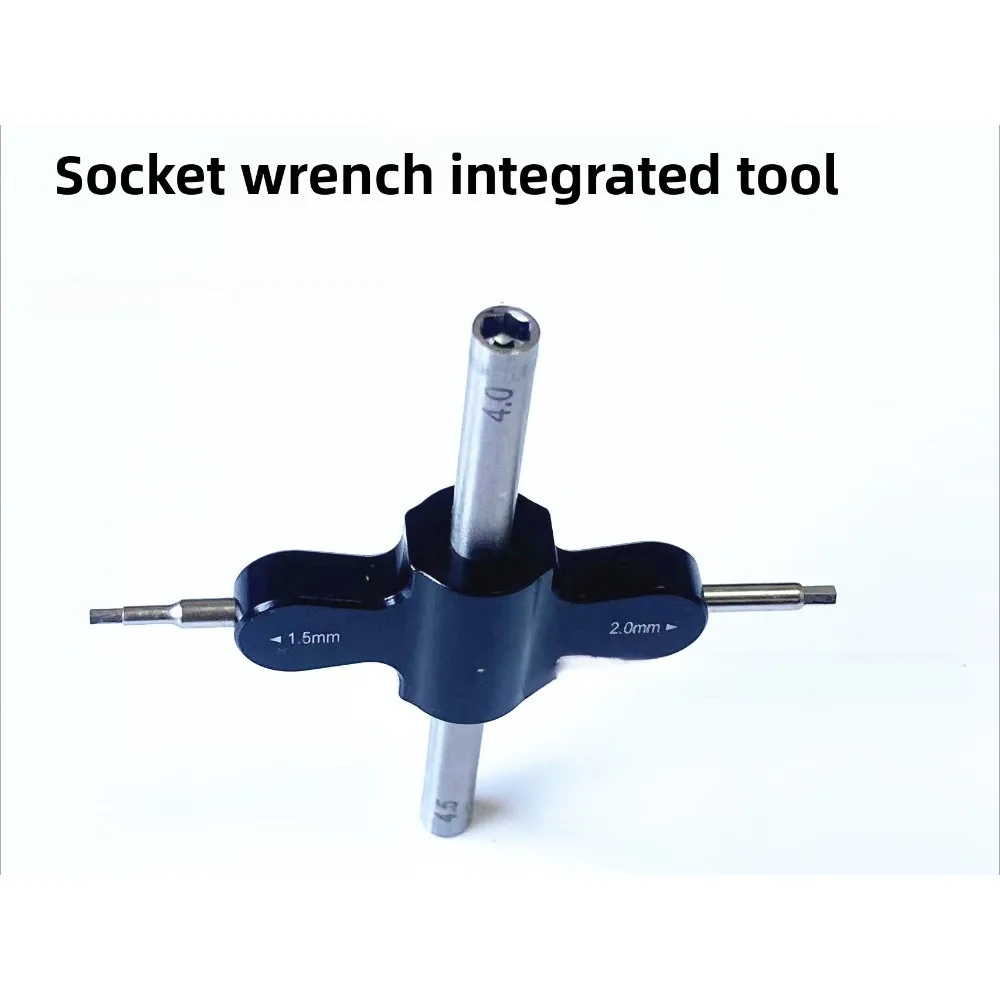 ประแจหกเหลี่ยม 1.5 2.0 ไขควงหกเหลี่ยม M4 M4.5 หัวคู่ ขันน็อตแบบปลดเร็ว รุ่นเครื่องมือ