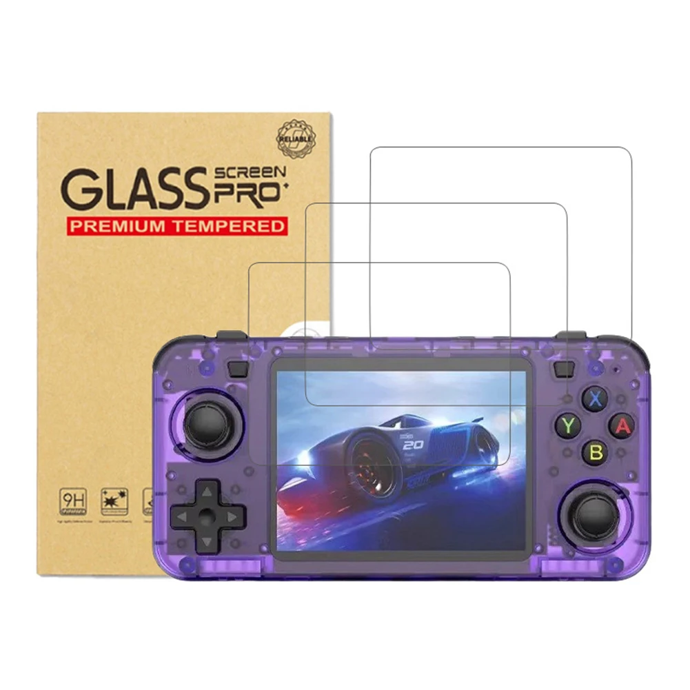 2Pcs Tempered Glass 9H HD Screen Protector Tempered Film for BOYHOM R36H Game Accessories