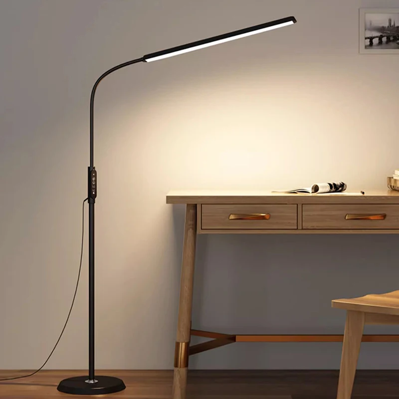 eye protection desk reading floor lamp estudante cabeceira dedicado longo braco folding floor lamp computador trabalho led floor lamp 01