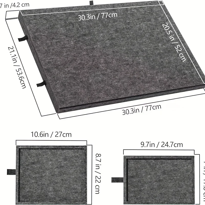 1000 قطعة من السبورة البيضاء التعليمية مع 6 أدراج منزلقة - عرض ألغاز متين للأطفال، لوحة إعلانات ذات سعة كبيرة للفصل الدراسي #3
