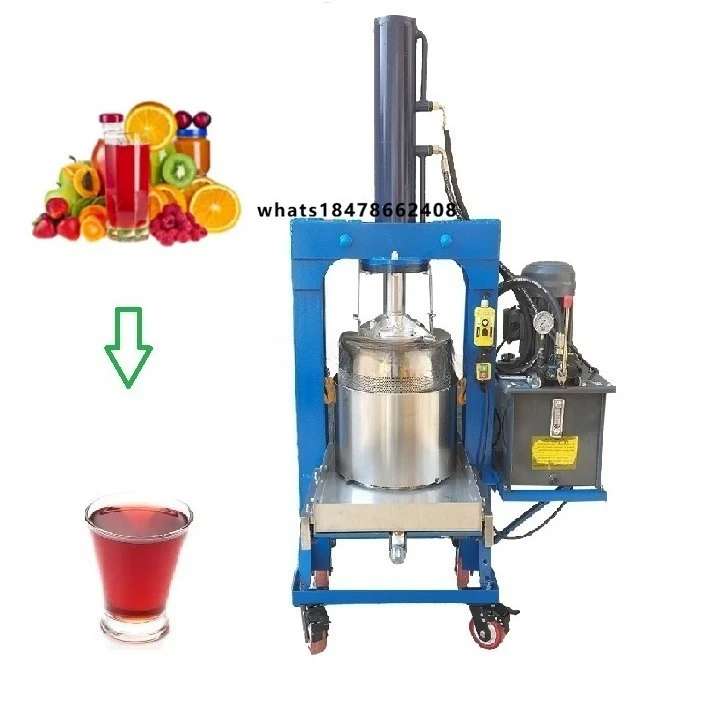 Fruit Vegetable Hydraulic Press Juicer Machine Juice Press Extractor Making Machine/ Industrial Cold Press Juicer