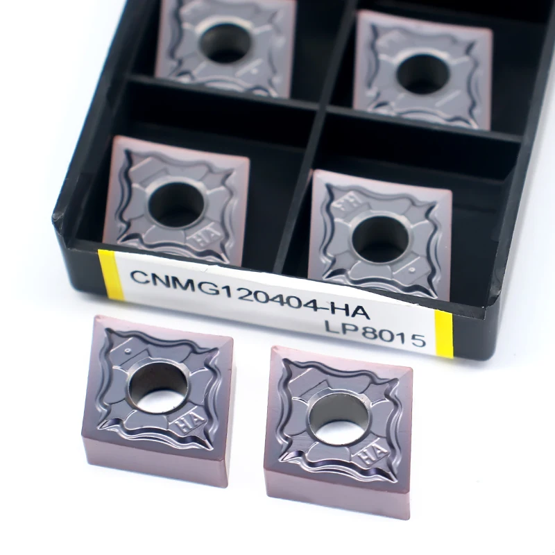 CNMG 120404 CNMG431 Carbide Inserts Turning Plates Metal Lathe Tools Mechanical Accessories Blades for Stainless Steel