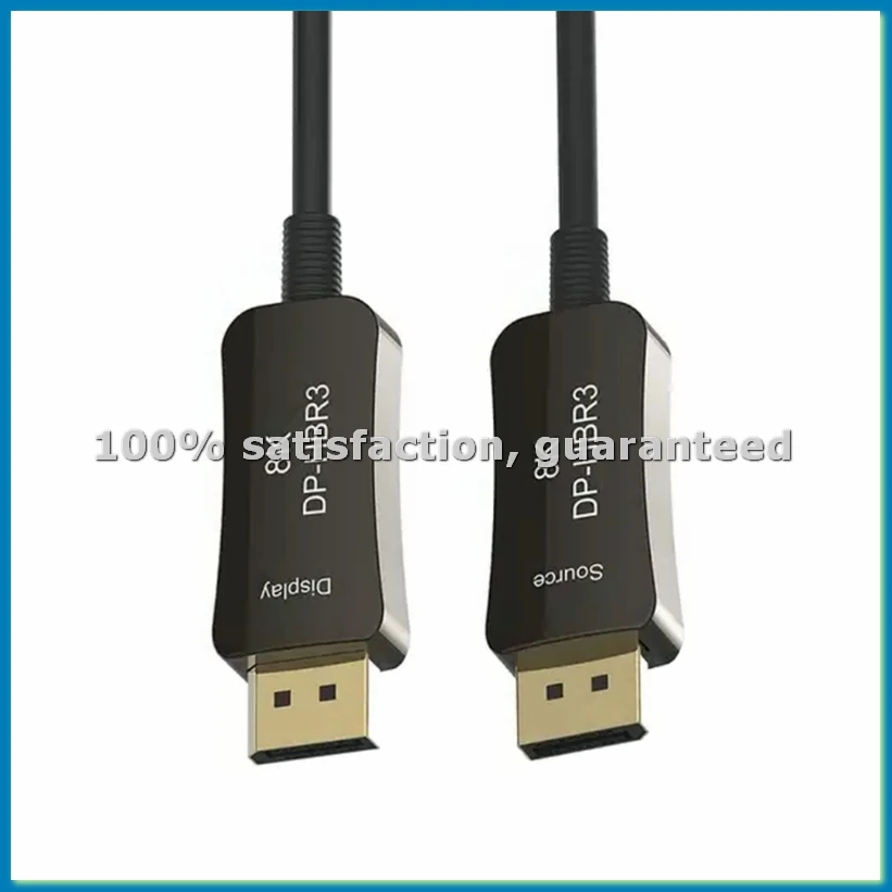 DP 1.4 Fiber Optic Cable 8K Displayport Cable HBR3 DSC 1.2 HDR10 32.4Gbps 8K@60Hz 4K@144Hz Optical Fiber Flexible 10M-A51M