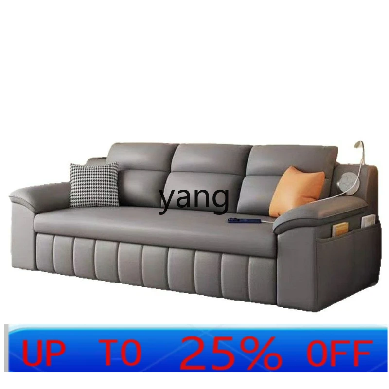 

LTT multifunctional folding sofa bed household single bed small apartment living room straight sofa