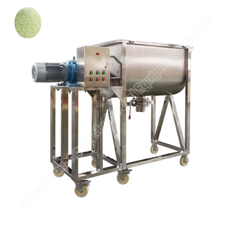 Industrial Mixer Powder 1000 L Putty Horizontal Ribbon Mixer Double Ribbon Mixer