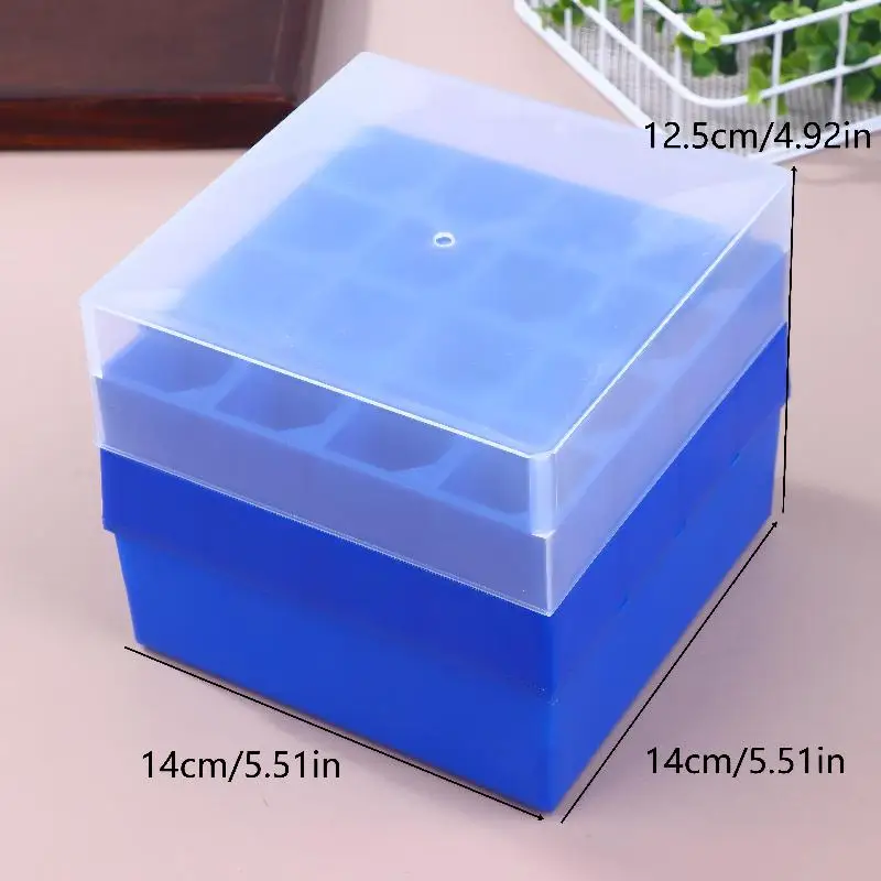 حقيبة تخزين رف طرف الماصة؛ حامل أنبوب اختبار الطرد المركزي الدقيق المستدام للمجمدات. #5