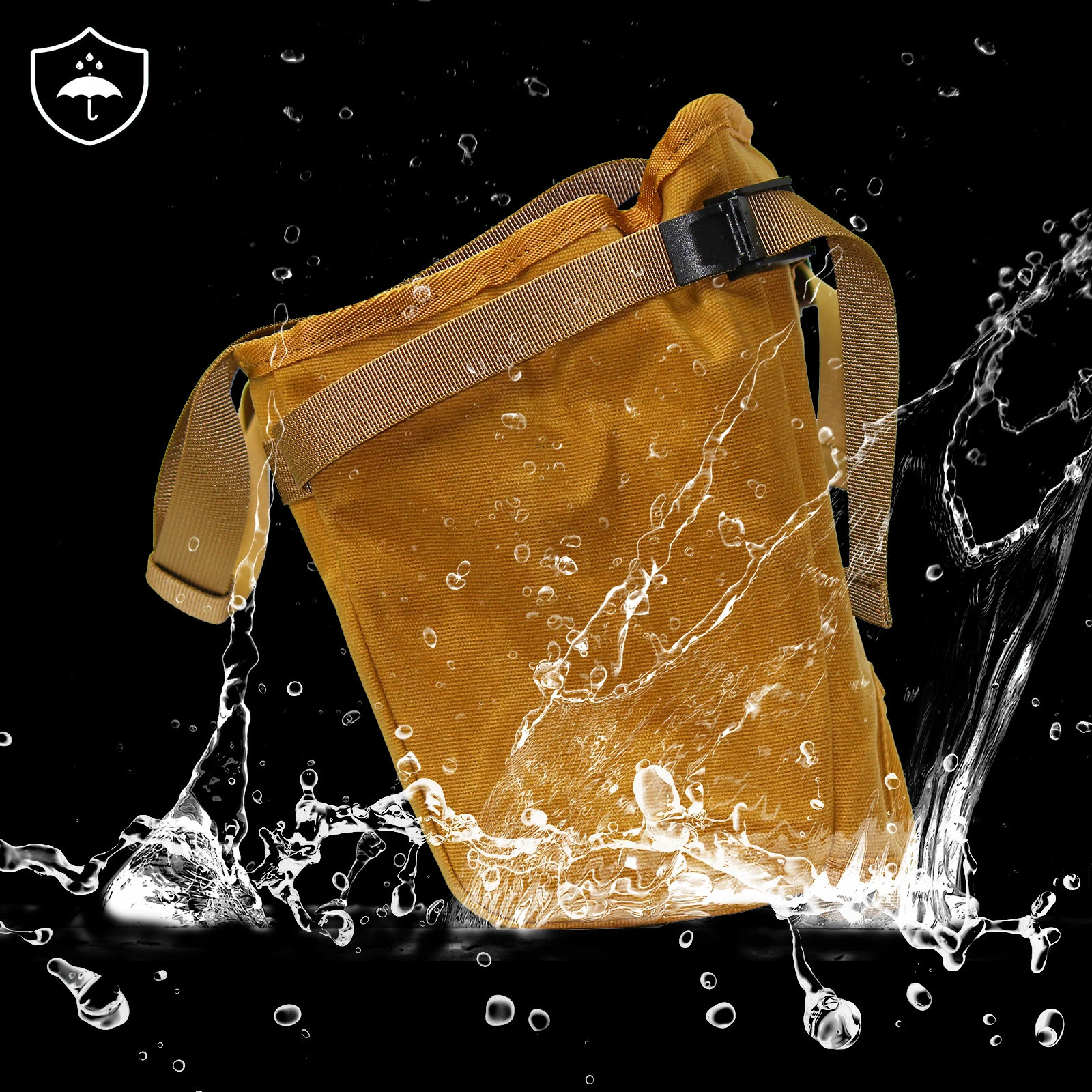 DC 왁스 천 방수 접이식 자전거 앞바구니 9L 야채 보관 바구니 브롬톤 퀵릴리즈 가방용