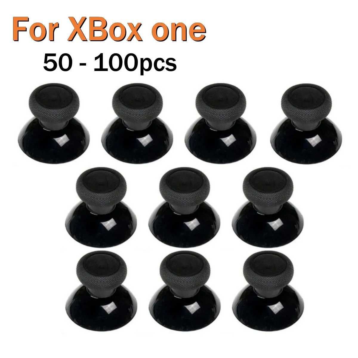 50-100 sztuk wymienne grzybkowe kciuki 3D analogowy joystick do kontrolera Xbox One Gamepad nakładki na kciuki