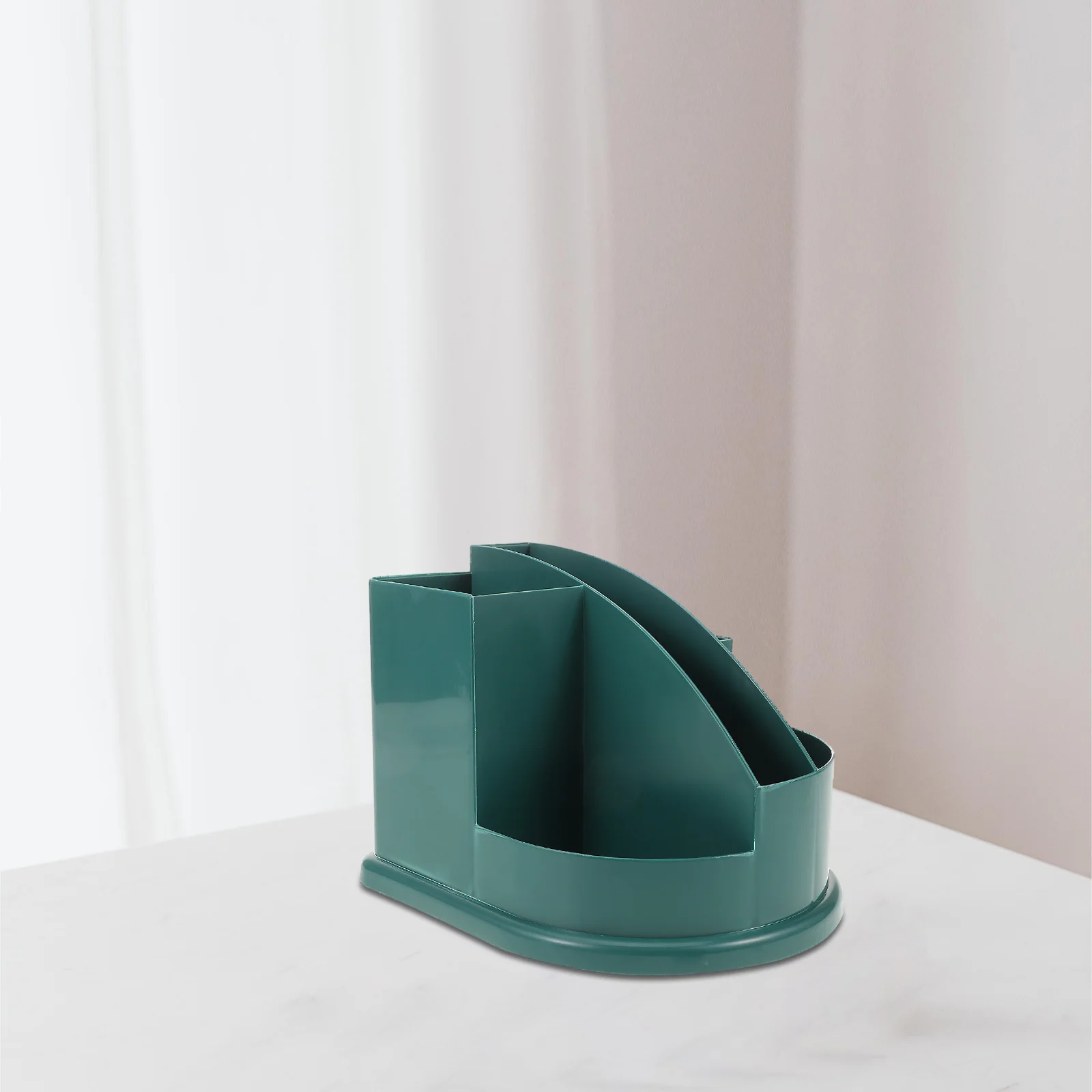 

Storage Box Spacious Desktop Organizer for Makeup Lipsticks Brushes Office Supplies Bedroom Tabletop Container Holder