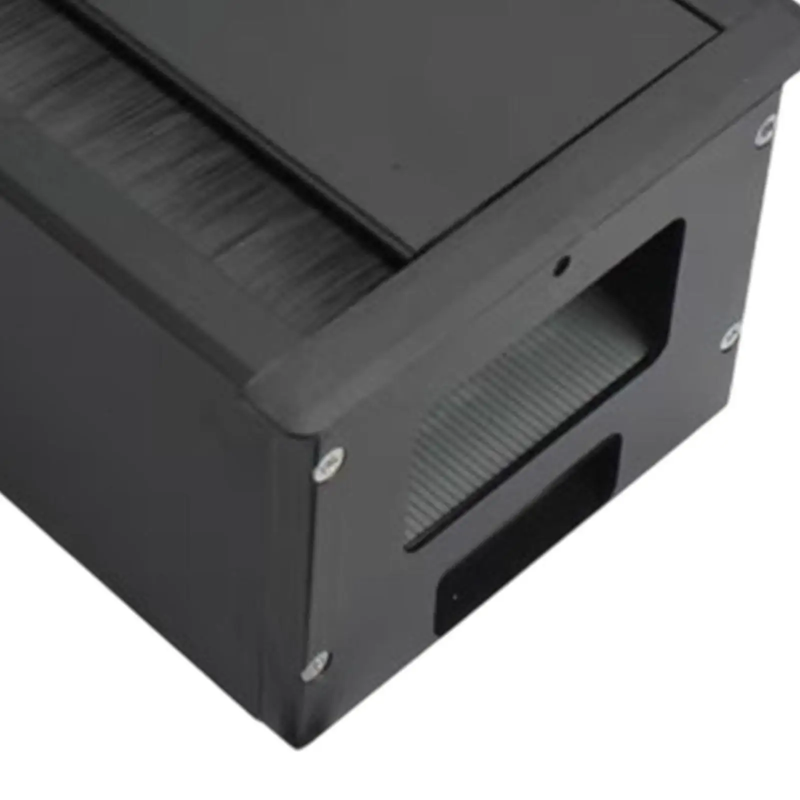 Rechthoekige draadorganizer Compact, veelzijdig computerbureau Snoerdoorvoer