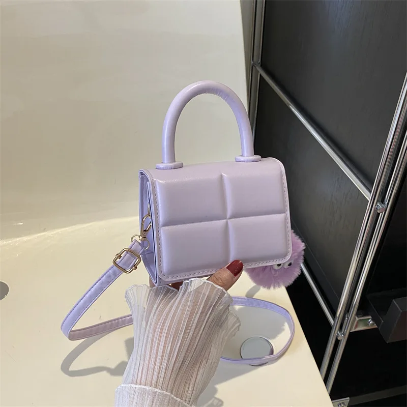 High-end Texture Niche Bag 2024 New Fashion Women\'s Bag Summer Popular Versatile Crossbody Bag Mini Portable Small Square Bag