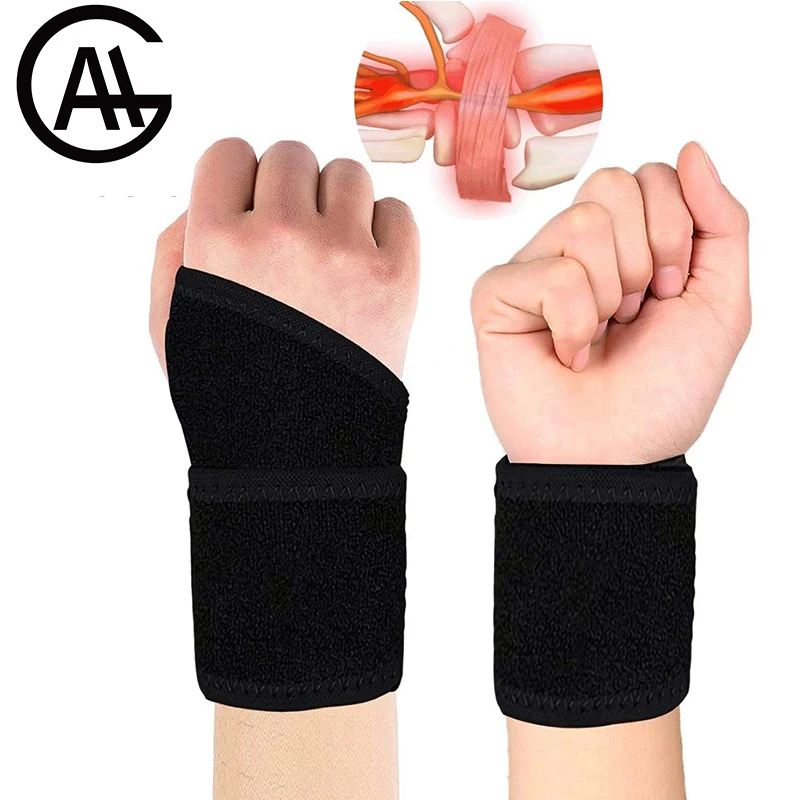 

Fashion Sport Bracers Adjustable Carpal Tunnel Wriste for Wrist Compression Wrap for Pain Relief Fit Left Hand and Right Hand