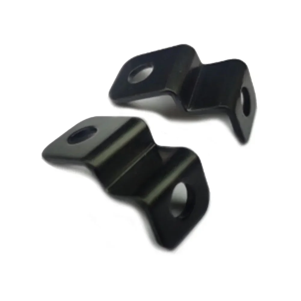 2Pcs Universal Motorcycle Mount Bracket LED Mini Turn Signal Lights Bracket Aluminum Alloy Modification Lamps Stand Holder image 3