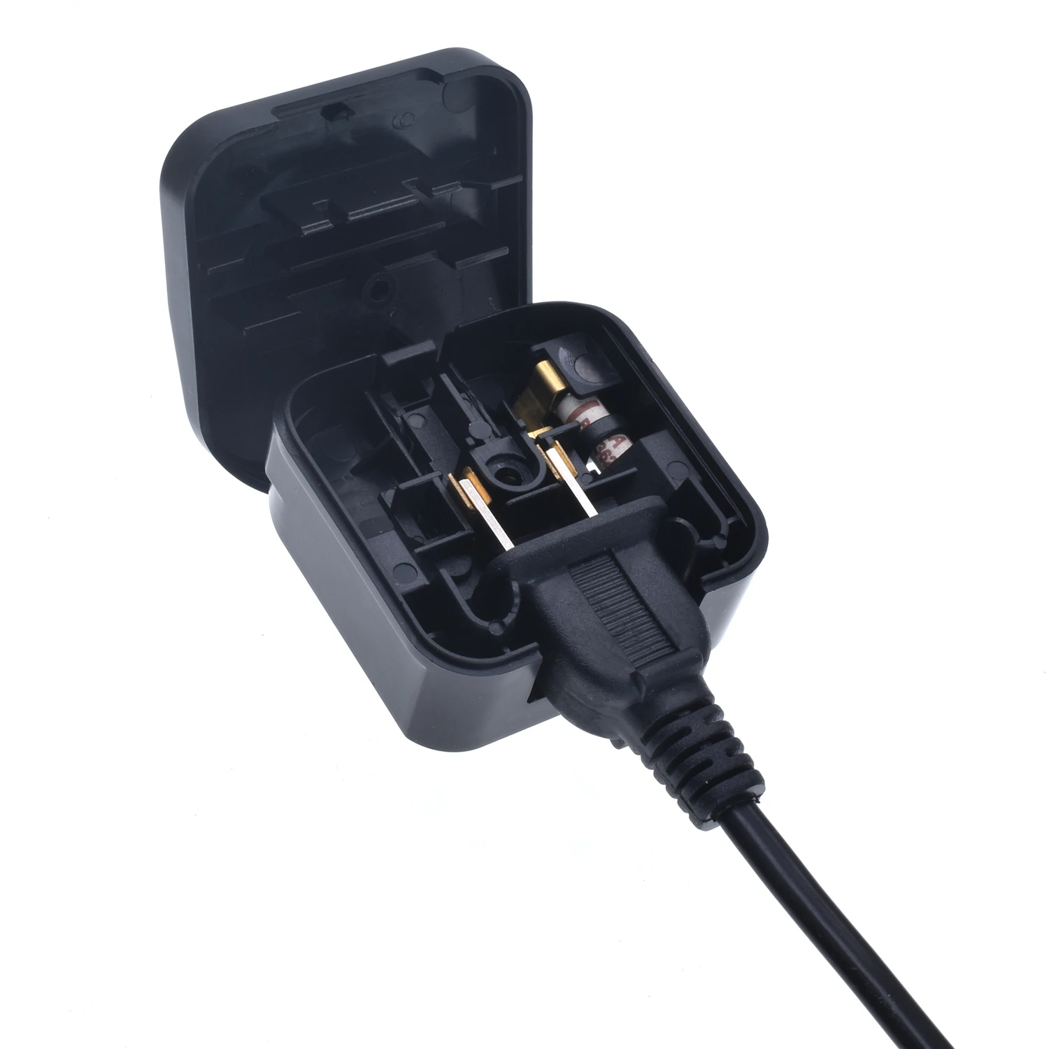 Imagem -02 - Tipo-a to Tipo-g Power Adapter Converter Pinos para Pinos Embedded British Socket Hong Kong Singapore Malaysia 13a Fusível us to uk