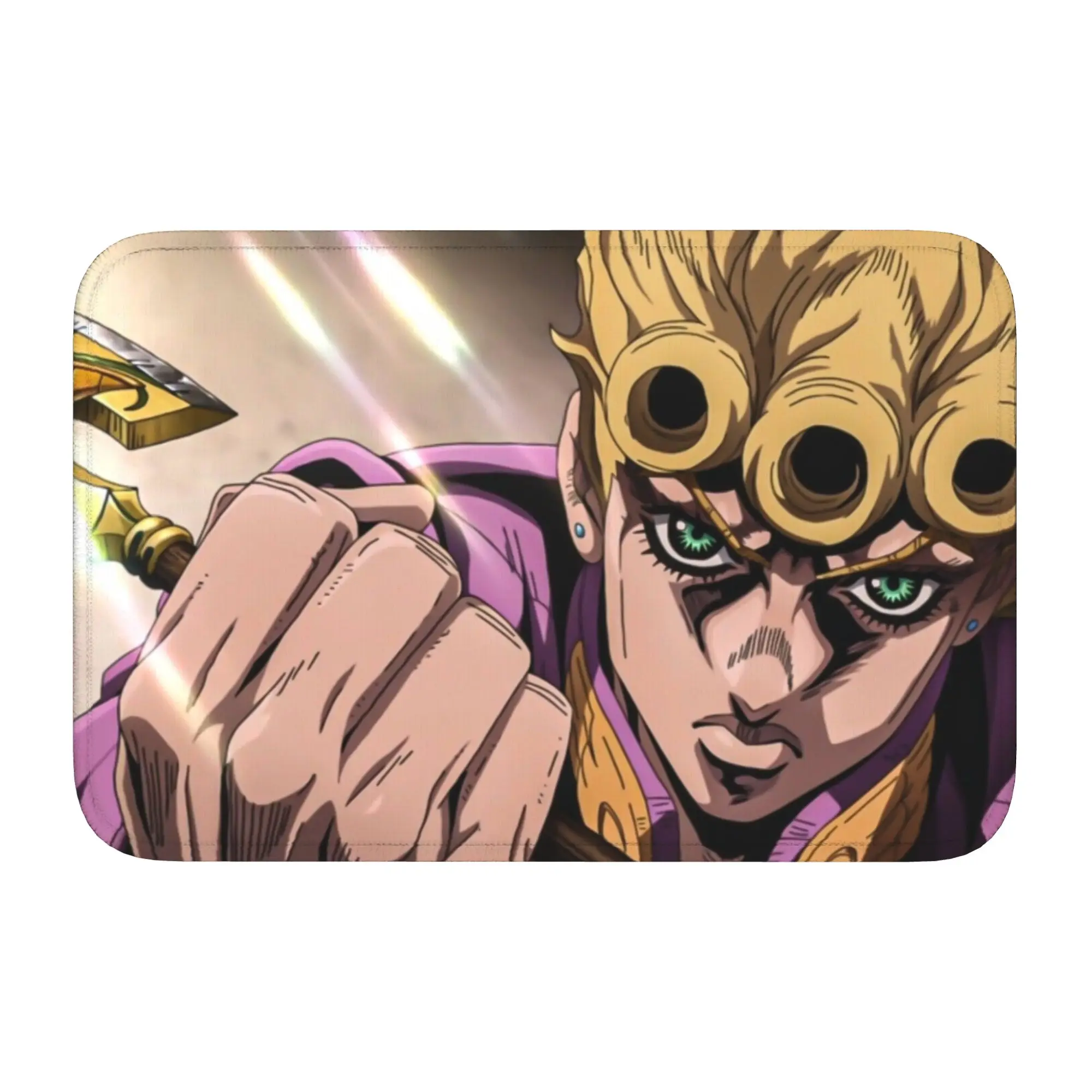 Welcome JoJoes Anime Boden- und Türmatte für Küche und Badezimmer, rutschfeste Fußmatte für den Außenbereich, Garten, Wohnzimmer, Eingangsbereich, Teppich, Fußpolster