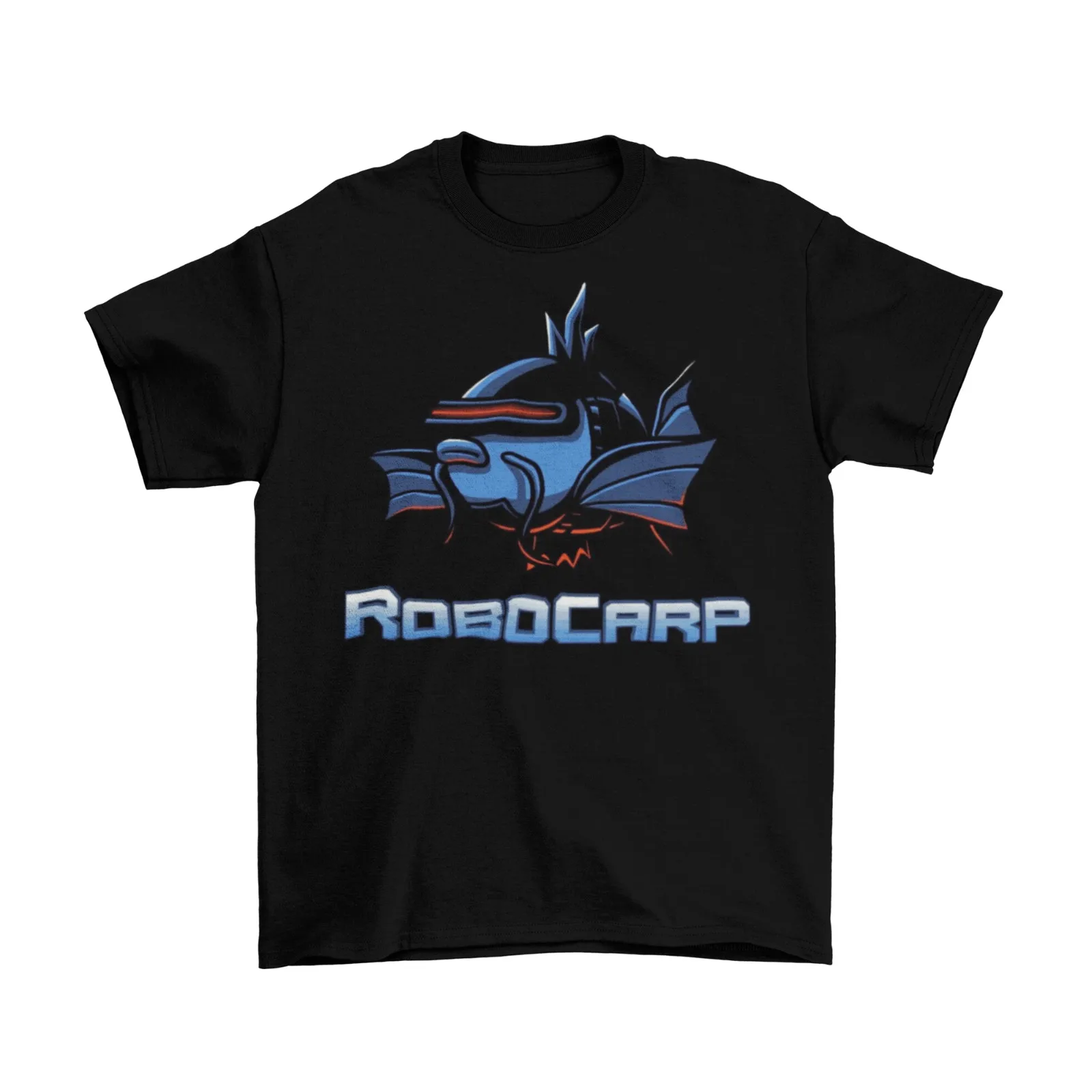 RoboCarp Magikarp camiseta Unisex adulto tamaños divertidos Robo Cop Fish nuevo