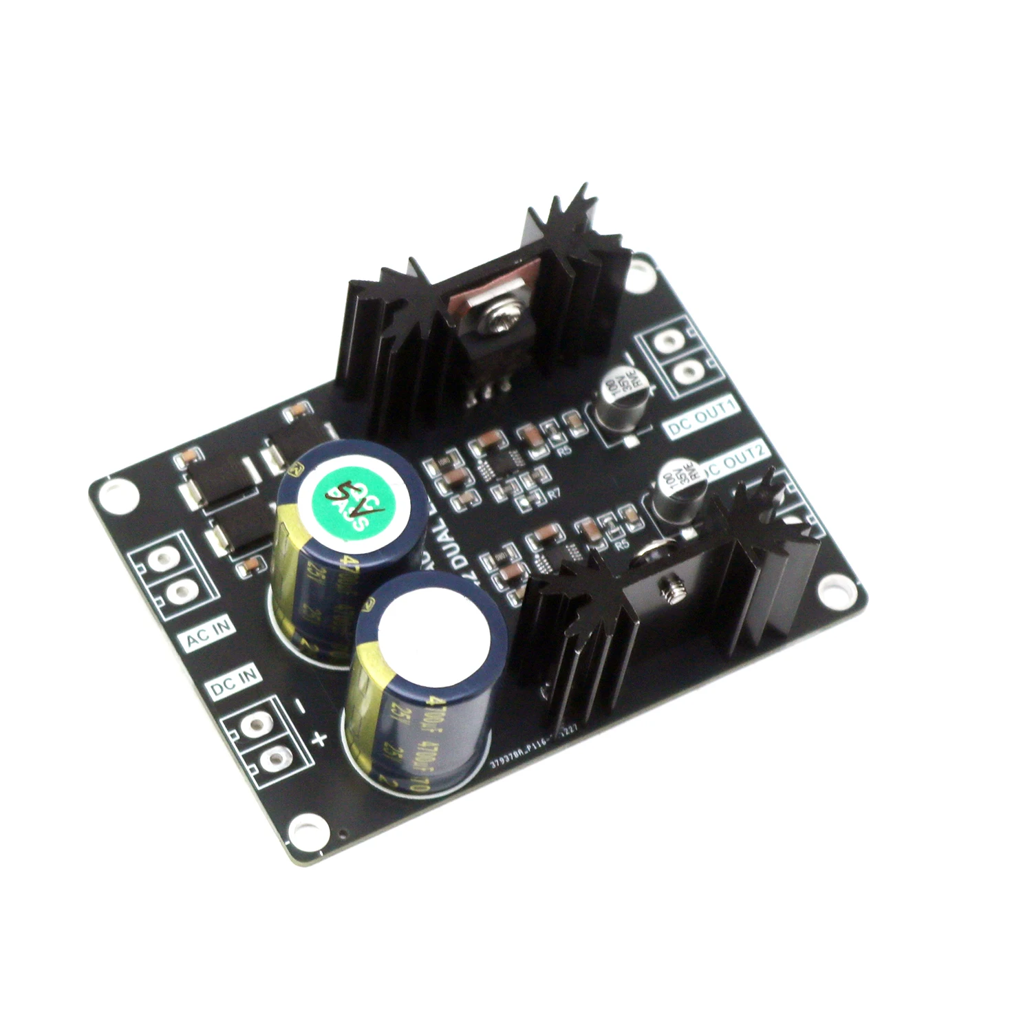 2Way LT3042 Positive Voltage DC Stabilized Power Supply Filter RF Low Noise High Precision Linear Regulator 5V 12V 15V DAC Audio
