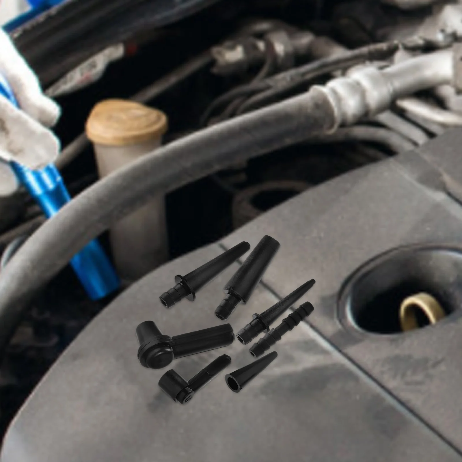 

Brake Oil Joint Combination Package Bleeder Adapter Cap Fluid Connector Replacement Bleeding Tool Kit Rubber