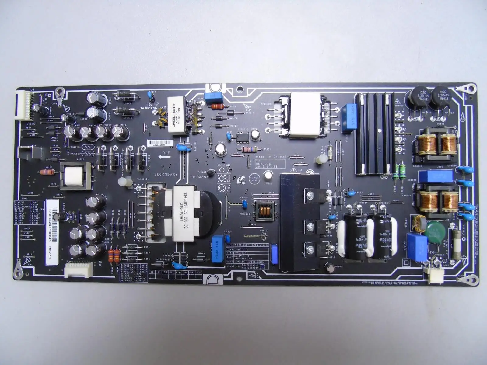 Split TV 3/3S/4 Screen Power Board, Support 55/60/65/70 Inch