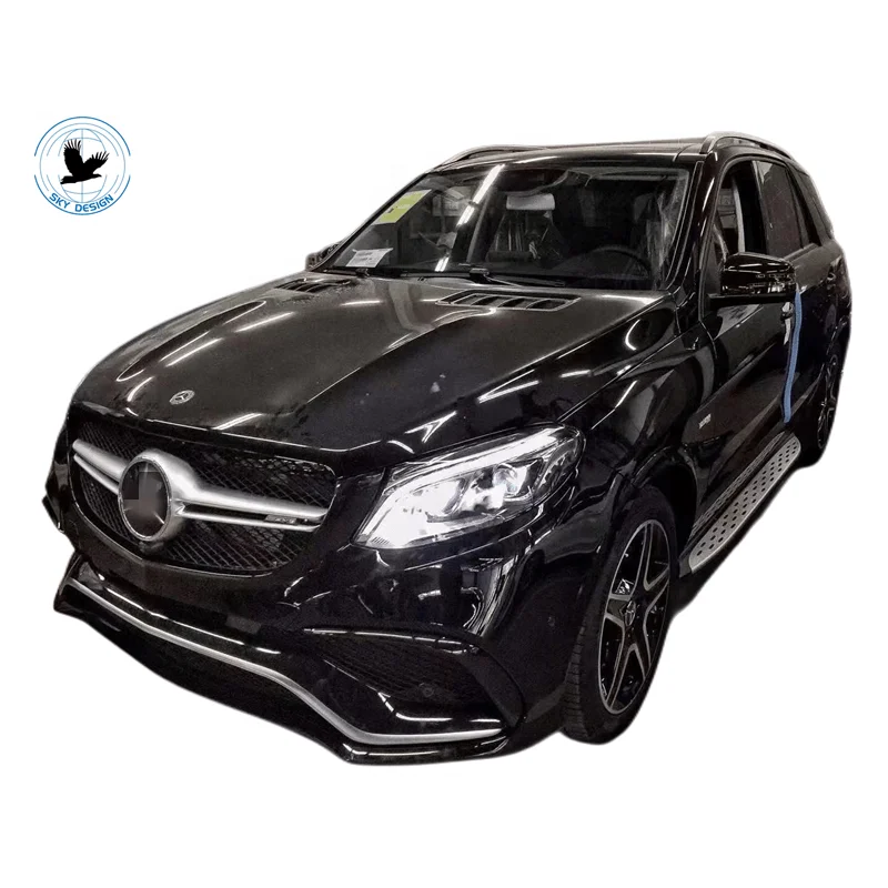 bodykit for Mercedes ML class W166 2012-2015 ml300 ml350 ml450 upgrade to 2016-2019 GLE63S AMG body kit