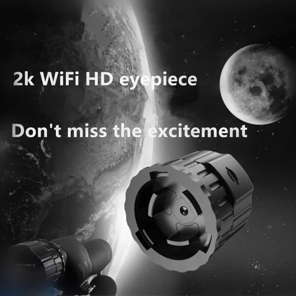 

WiFi Digital Eyepiece For Telescopes 4MP 2K Recording Portable Bird Watching Spotting Scope Optical Eyepiece ﻿