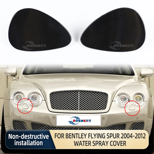 Pokrywa dyszy do mycia reflektorów pokrowiec na Bentley amortyzator 2004-2012 akcesoria samochodowe
