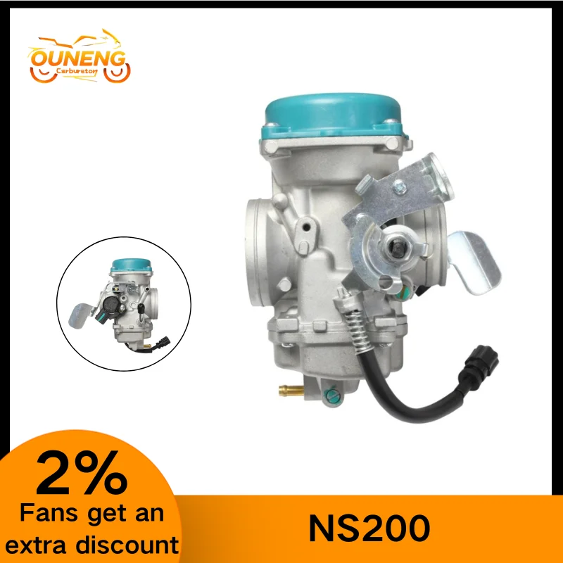 

NS200 Motorcycle Carburetor For Honda Bajaj Pulsar200 Rouser 200 NS200 CC DTSi BS-3 200cc Engine Carb 2012-2016