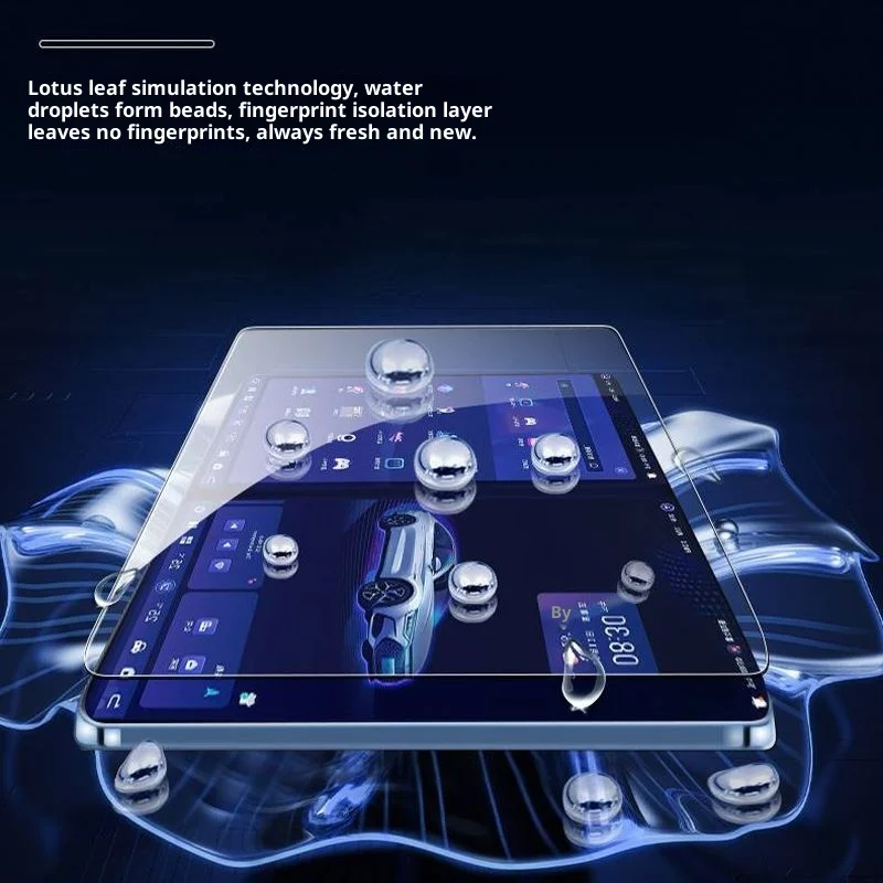 Displayschutzfolie aus gehärtetem Glas für Mercedes Benz C-Klasse C250 C300 W206 11,9-Zoll Auto-GPS-Navigation und Armaturenbrett – Detail 6