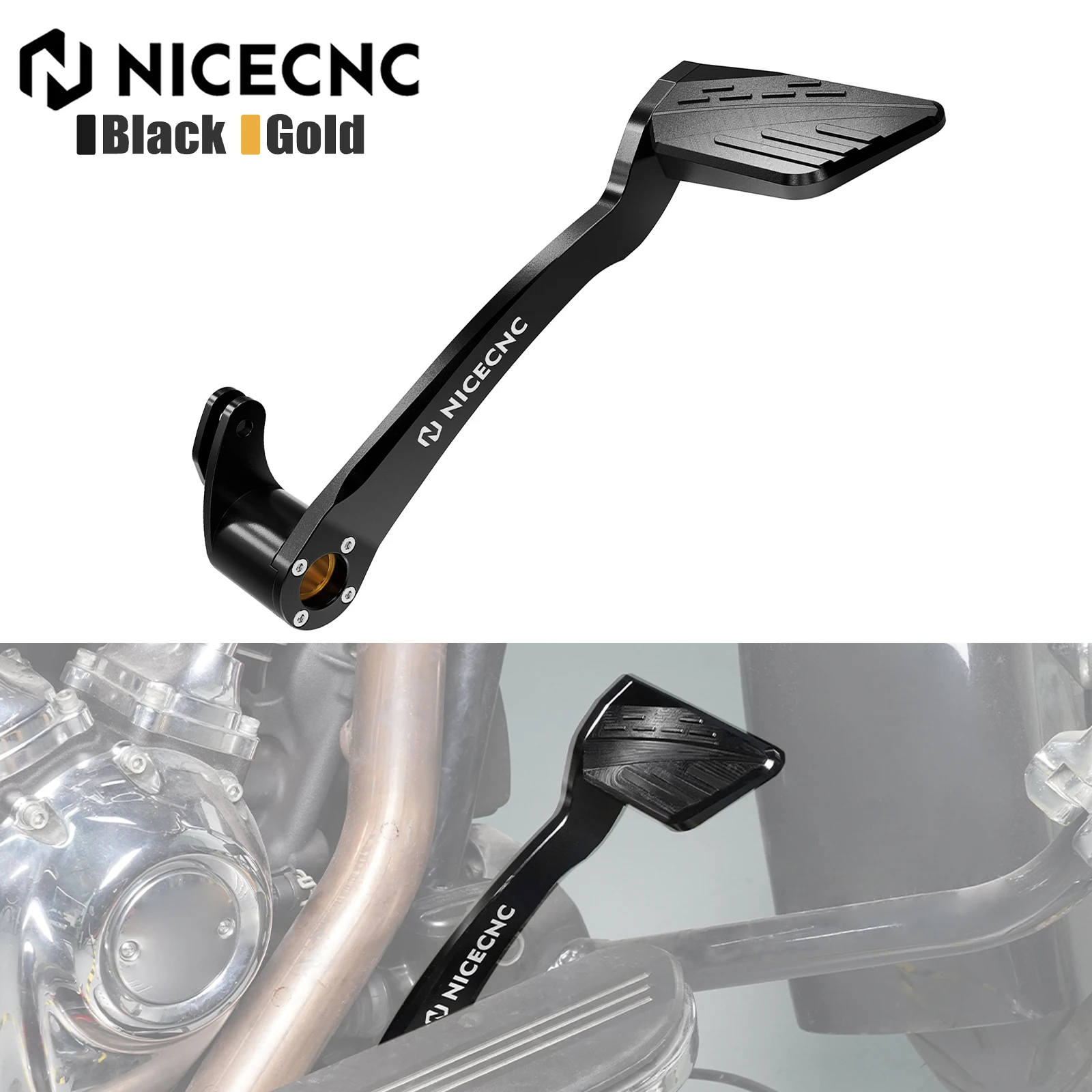 

For Harley 2014-2024 Street Glide FLHX Rear Brake Pedal Lever Road Glide FLTRX 2015-2024 Road King Special FLHRXS 2017-2024