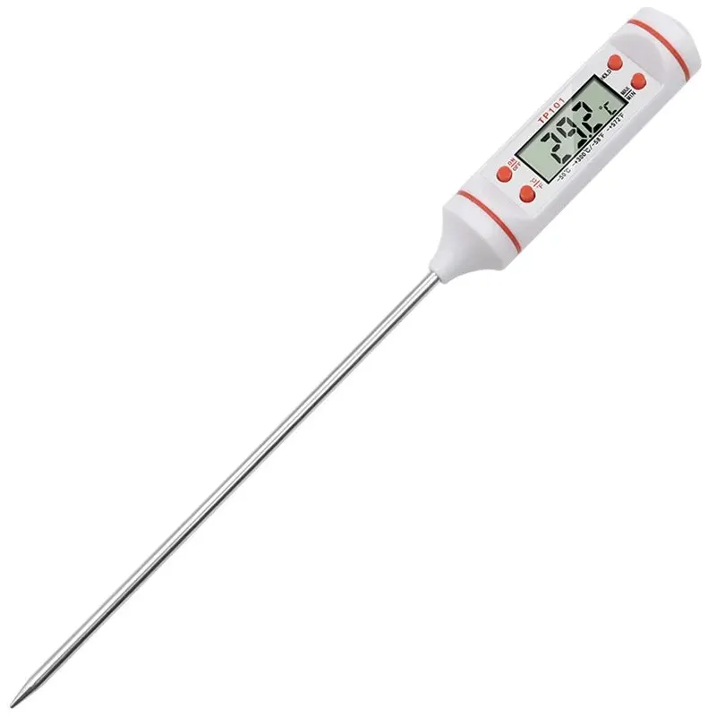 Kitchen Food Baking Digital Thermometer Electronic Probe Type Digital Display Liquid Grill Thermometer