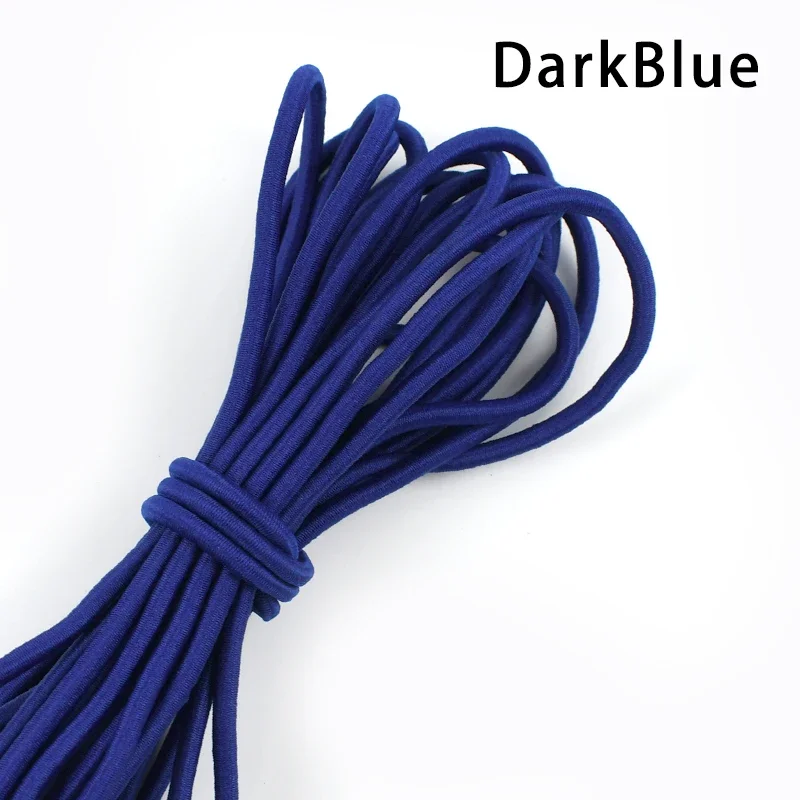 Multicolor Round Elastic Cord Rubber Rope