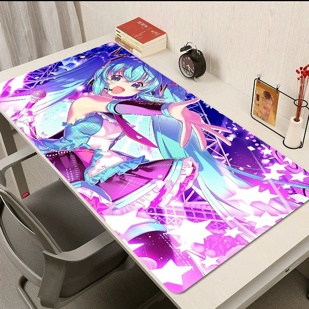 Anime H-Hatsune Beauty M-Miku Mousepad New Arrivals Large Gaming Mousepad L XL XXL Gamer Mouse Pad Size For Keyboards Mat