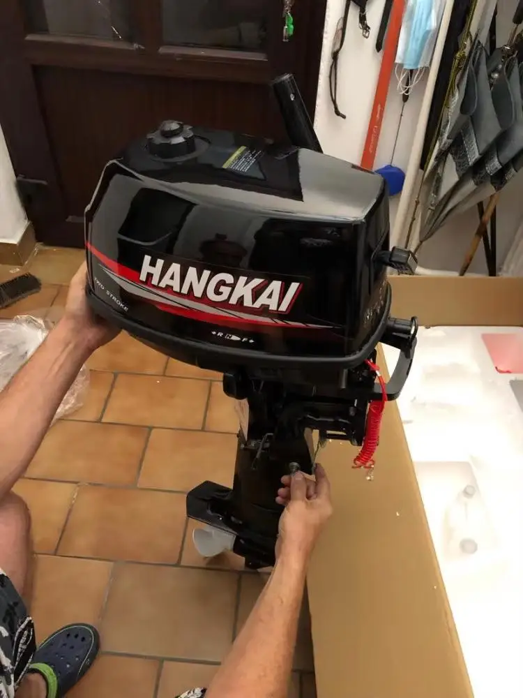 Portable Outboard Motors Boats Engine With Water Cooling System 6HP 2-Stroke LCF