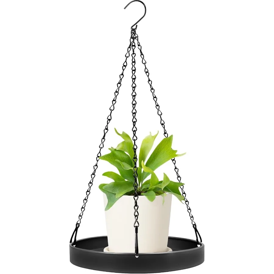 

Plant Hanger Indoor Outdoor Hanging Planter Baskets for Outdoor Indoor Plants Hanging Plant Holder Hanging Tray for Plants Meta