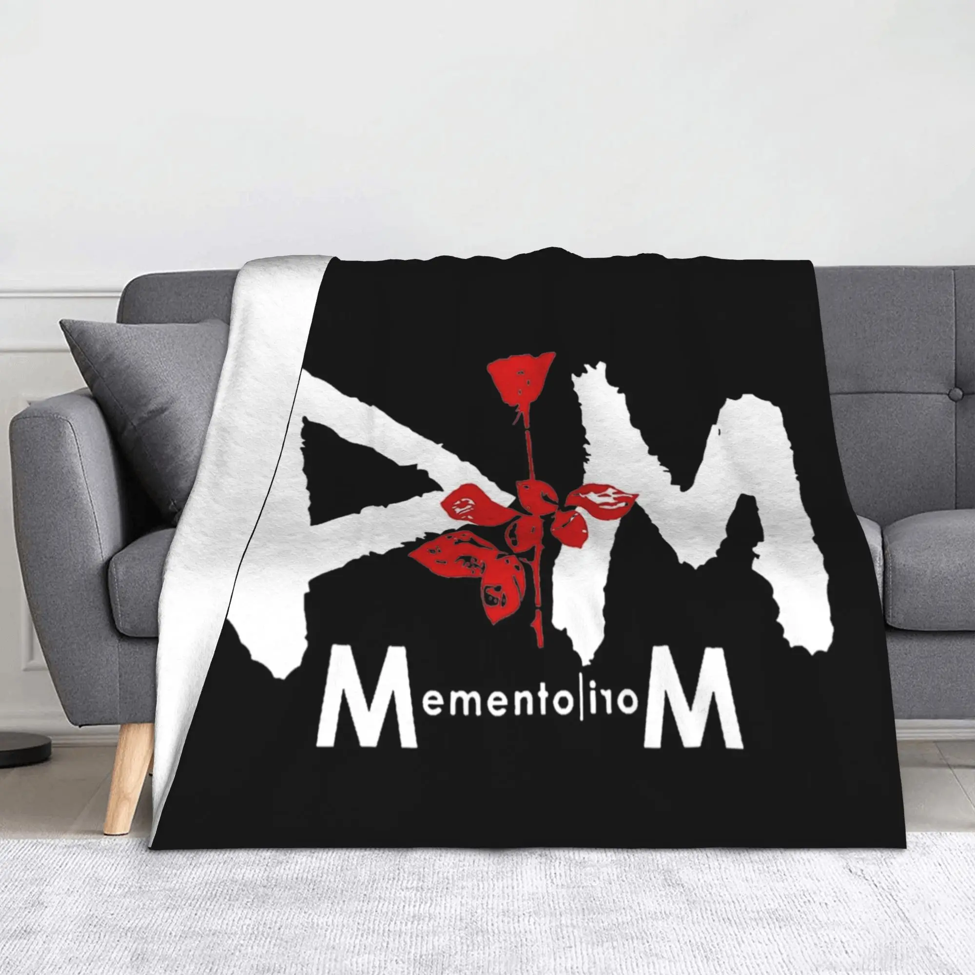 

Одеяло Depeches Mode DM Rose Фланелевое одеяло Домашний диван Персонализированные легкие покрывала