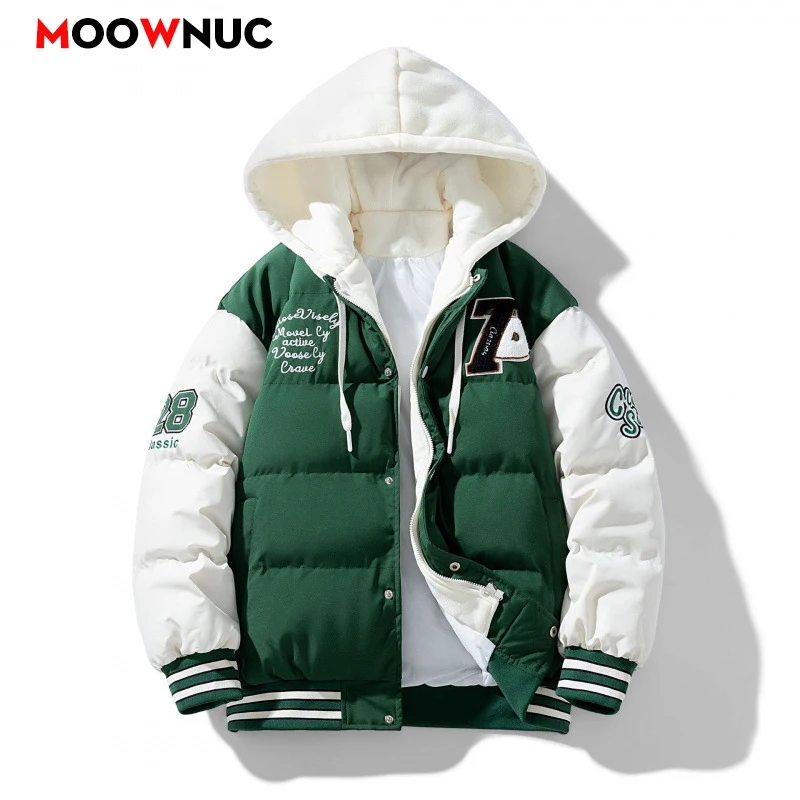 Male Jacket Men's Fashion Windbreaker Parka Winter Overcoat Men Coat Streetwear Autumn Windproof Casual Warm Hombre Outdoors