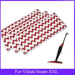 Microfiber Steam Mop Pad For Vileda Steam XXL Replacement Part Power Pad Steam Cleaner Accessories Washable Mop Cloth Parts