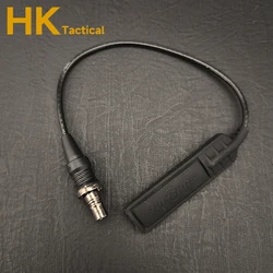 Tactical M300 M600 M951 M952 Series Tape Tail Switch Weapons Light Pressure Remote Controller Switch Momentary Hunting Accessory