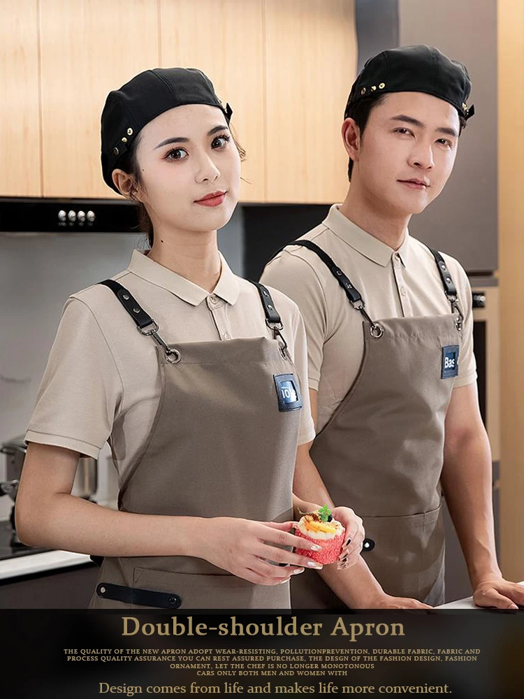 プロ仕様の防水キャンバス作業エプロンカバーオール - ガーデニング、バリスタ、美容師向けの耐久性と防汚性