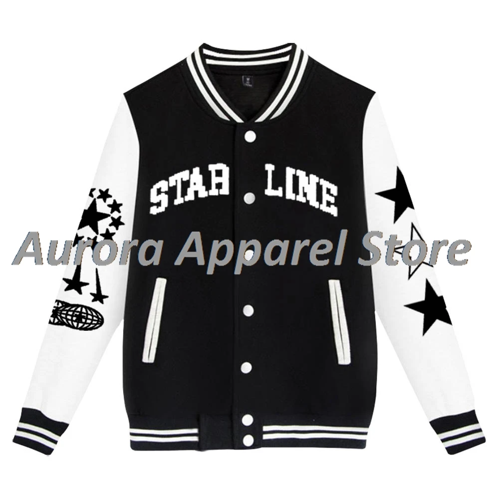 

Chance The Rapper Star Line Varsity Jacket And We Back Tour Merch Женские и мужские модные толстовки с длинными рукавами