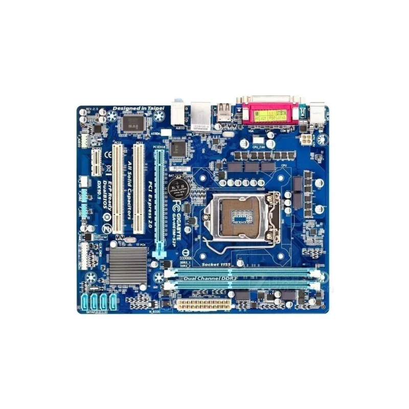 For Gigabyte GA-H61M-S2P DDR3 computer 1155-pin motherboard dual PCI