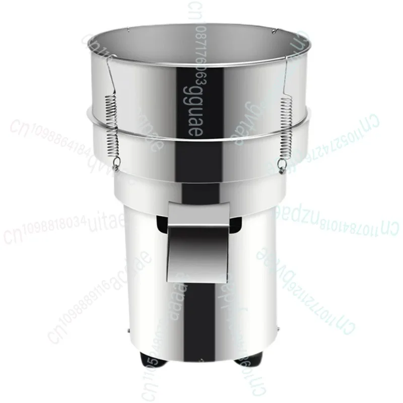 220V Electric Vibrating Screen Powder Filter Vibration Screening Machine Stainless Steel Diameter 30MM Sieve Optional Aperture