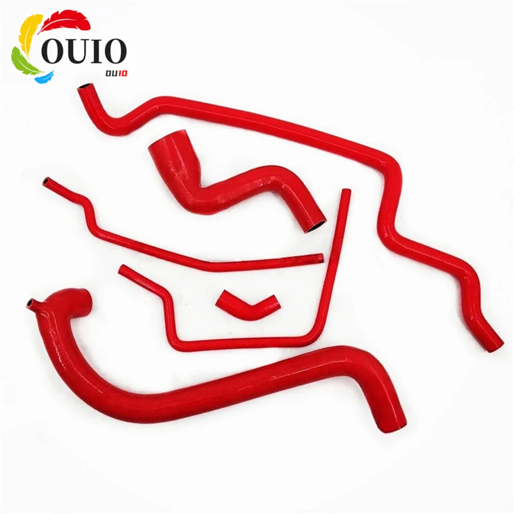 

FOR 83-85 Porsche 944 2.5L Silicone Radiator Coolant Hose Kit Without Bleeder In Upper Pipe