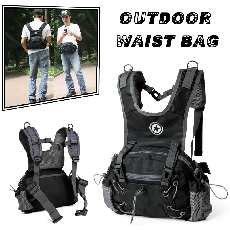 

Fandao Outdoor Waist Bag Hiking Multifunctional Leisure Sports Mountaineering Bag Cycling Backpack Convenient And Easy To Travel